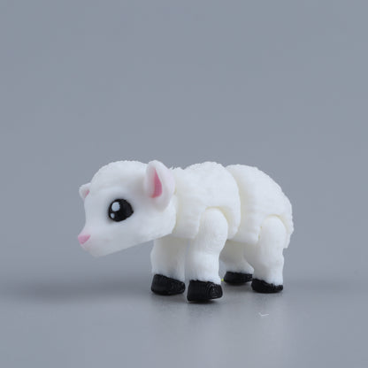 3D Printed Mini Fidget Creature Toy Pack – Articulated Party Favor Gift