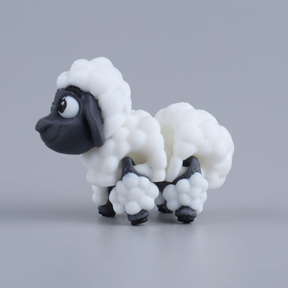 3D Printed Mini Fidget Creature Toy Pack – Articulated Party Favor Gift