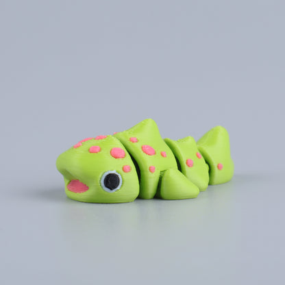 3D Printed Mini Fidget Creature Toy Pack – Articulated Party Favor Gift