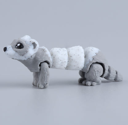 3D Printed Mini Fidget Creature Toy Pack – Articulated Party Favor Gift