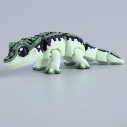 3D Printed Mini Fidget Creature Toy Pack – Articulated Party Favor Gift