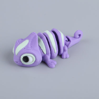 3D Printed Mini Fidget Creature Toy Pack – Articulated Party Favor Gift