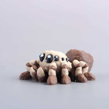 3D Printed Mini Fidget Creature Toy Pack – Articulated Party Favor Gift