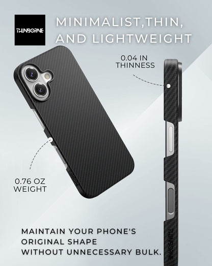 iPhone 17 Case - Super Thin | Aramid Fiber | MagSafe